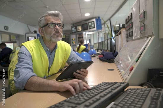Man in control area #2